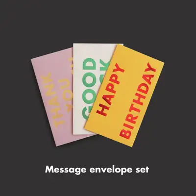 [Envelope] O,LD! Message Envelope Set