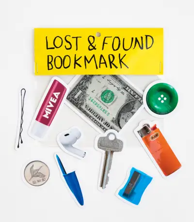 Lost & Found bookmark