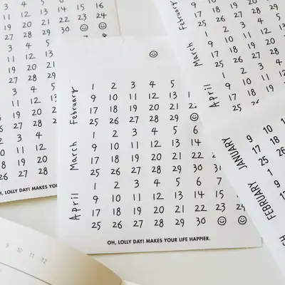 [Sticker] O,LD! Calendar Stickers