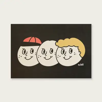 [Postcard] 3 Brothers
