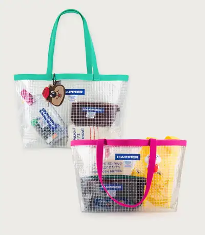 Happier Label Clear Big Bag