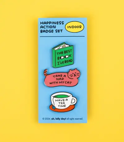 [Badge] Happiness action badge set_INDOOR