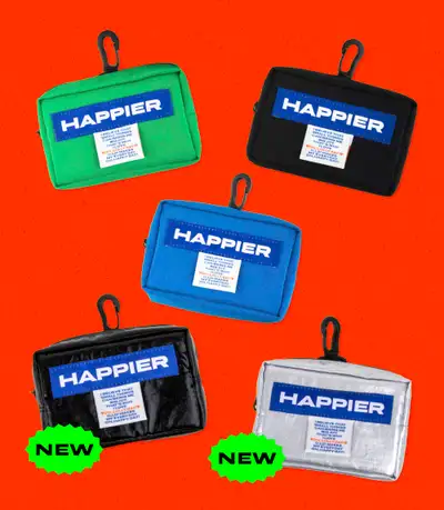 [Pouch] Happier Label Tofu Pouch