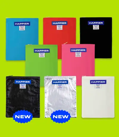 [Pouch] Happier Label Pouch_L