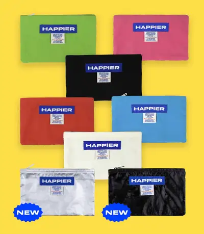 [Pouch] Happier Label Pouch_M