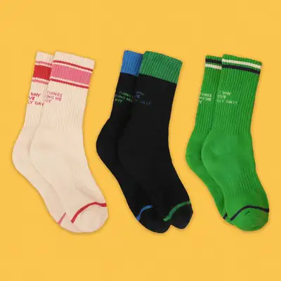 [O,LD! X I hate Monday] Socks_back message