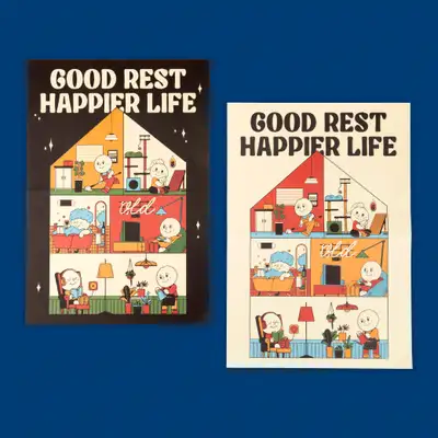 [Poster] A3 Good Rest MNNS House Poster