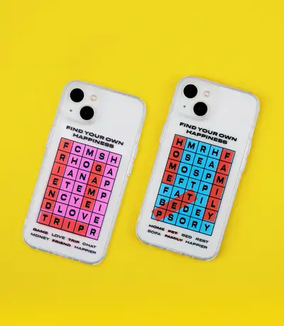 [Phone case] happiness puzzle