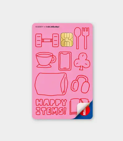 [Sticker] Card sticker_happy items