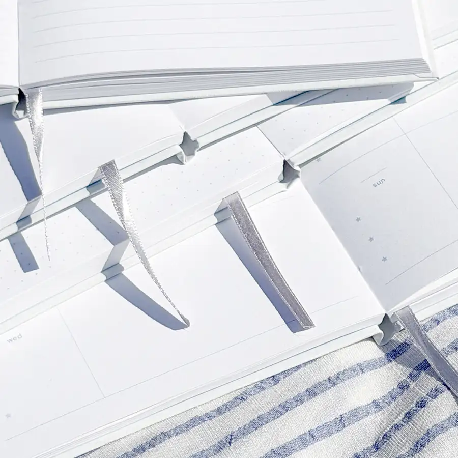 Orbit Spread Perpetual Diary/Notebook — 3