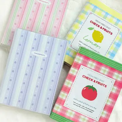 Check and Fruits 永久 日誌計畫本 - 6MONTHS