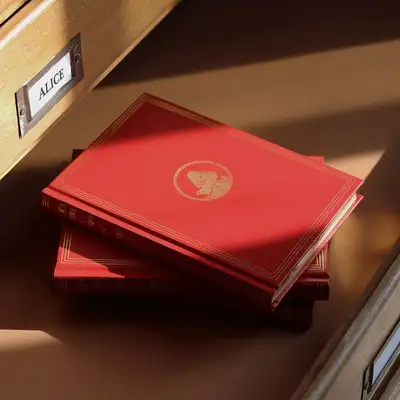 [Complimentary Alice Ballpoint Pen] Alice Original Cover Diary
