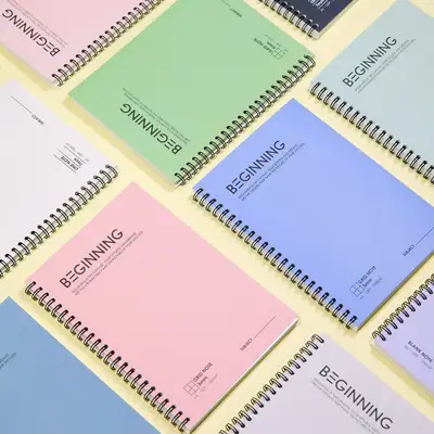 Beginning Twin Ring Notebook A5