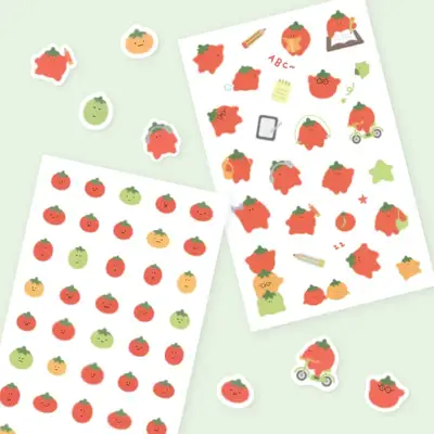 Chubby Tomato Sticker