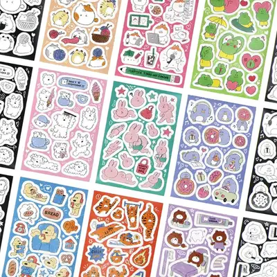 Every Holiday Drawing Sticker 18-Piece Set