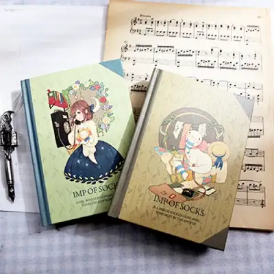 Sock Goblin Webtoon Hardcover Notebook 2 Types