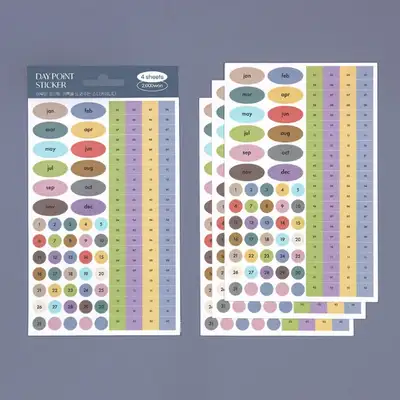 Index Stickers - Day Point / Focus On