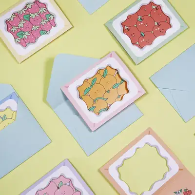[Special Discount] Fruit Folding Card 7-Piece Set