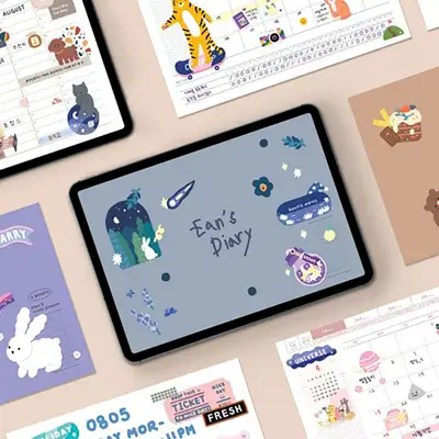 GoodNotes クククスティッカー ver.4