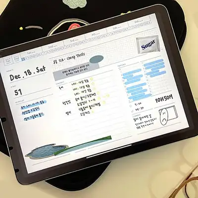 【即座配送】GoodNotes PlanB スタディプランナー 6ヶ月