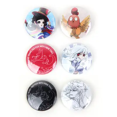 [Thousand-Year Gumiho] Webtoon Point Button / 6 Types