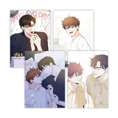 Part-time Partner (2nd Collaboration) A5 Illustration Colored Paper Set (4 Types)