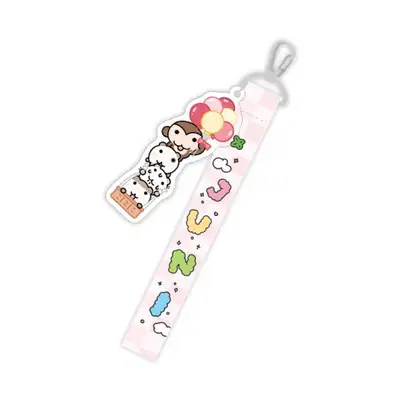 Orl Morl Fluffy Ham Lanyard Keyring