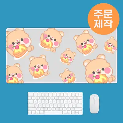 Webtoon Shop Workshop | Custom Order | Custom Mouse Pad (Extended Pad)