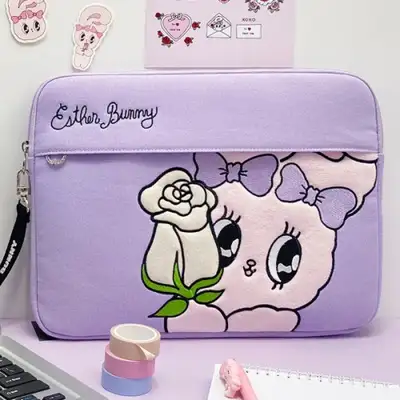 Esther Bunny前口袋13英寸笔记本包