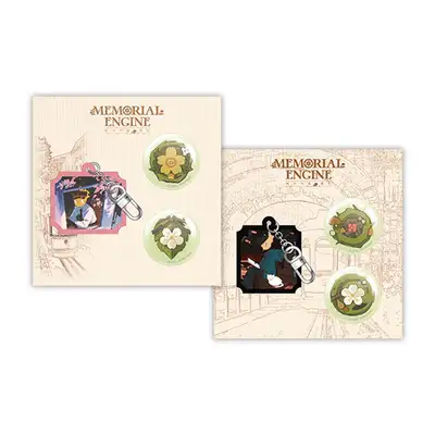 Dust Girl Acrylic Keyring Set