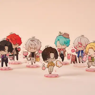 怪盗ラブリーボム～春のピクニック SD アクリルキーリングスタンド