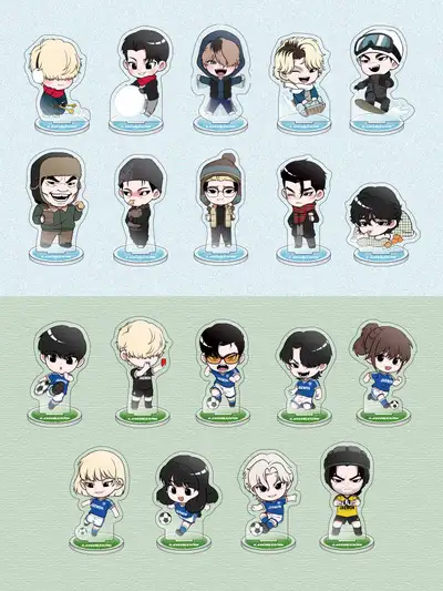 SD Random Acrylic Stand (Winter Special / Jae Won High Soccer Club)