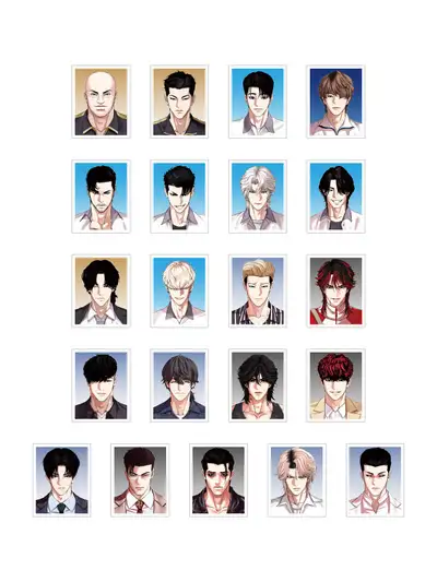 NEW Character ID Photo (Set of 2)