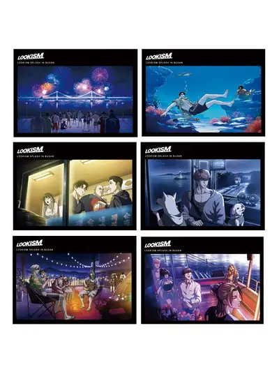 Splash In Busan Poster 6-Piece SET