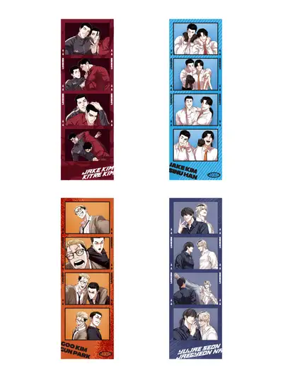Four-Cut Photo Bookmark