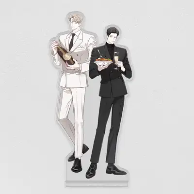 POP THE BEYOND Public and Private Distinction! Couple Acrylic Stand