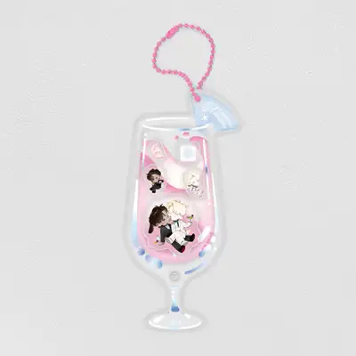 POP THE BEYOND Codename Anastasia Acrylic Shaker Keyring