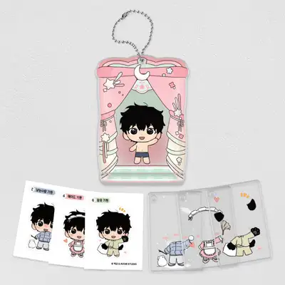 Origin of Genesis Dress-Up Acrylic Keyring