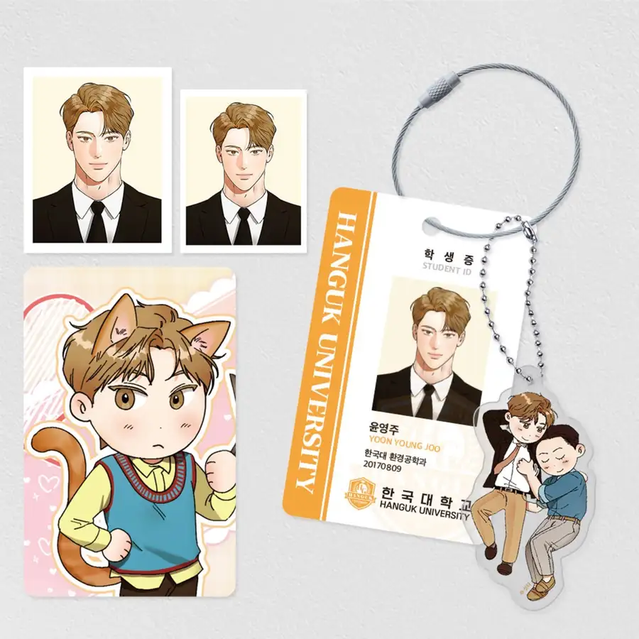 That Precious Pup Young-Joo ID Keyring Package
