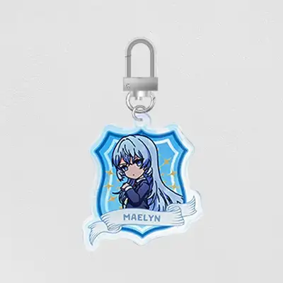 Necromancer School's Summoning Genius Merlin Acrylic Keyring