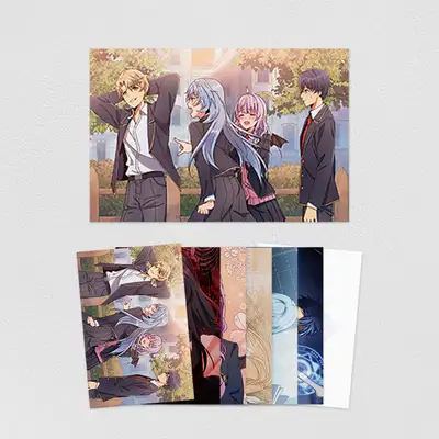 The Summoning Genius of Necromancer School Postcard Set
