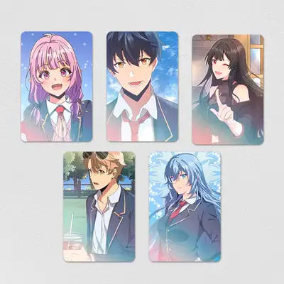 Necromancer School's Summoning Genius Photocard Set