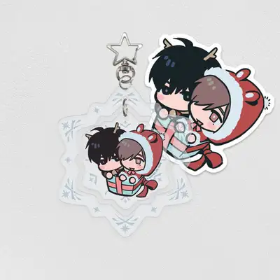 Deadman Switch Ornament Keyring