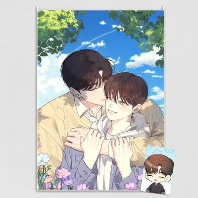 Secret Love Flowing Fabric Poster II