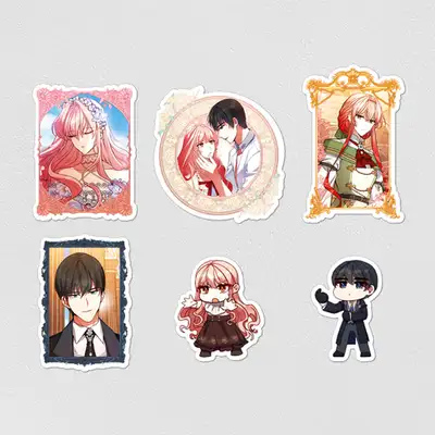Inaccessible Lady Fragment Sticker