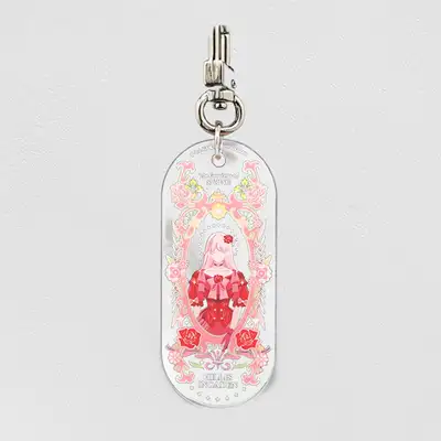 Unapproachable Lady Heelies Acrylic Keyring