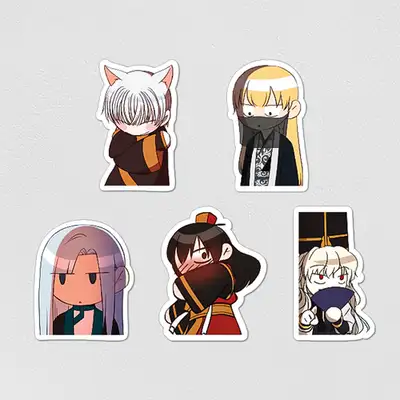 Harem Contract Fragmented Sticker