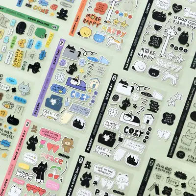 ドゥードゥル デイリー デコ ステッカーパック