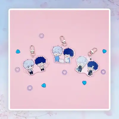 Winter Passes, Cherry Blossoms - Acrylic Keyring