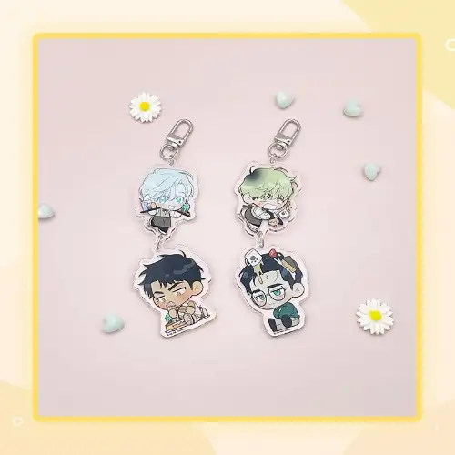 Lesser Than Others - Tube Acrylic Keyring